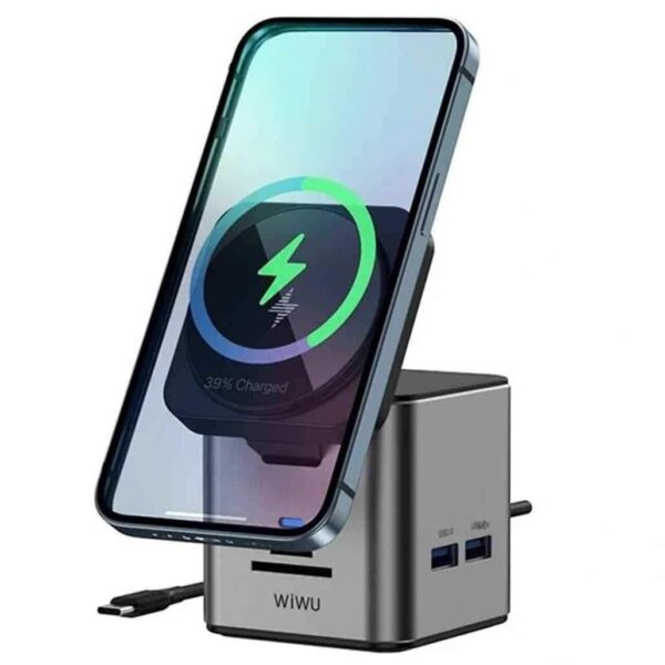 شاحن لاسلكي ويوو Wiwu 9in1 - w025