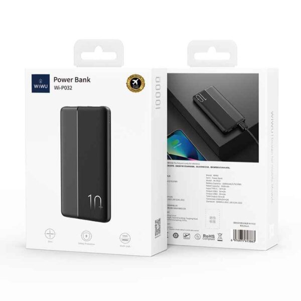 بور بنك ويوو Wiwu p032 - 10000mAh